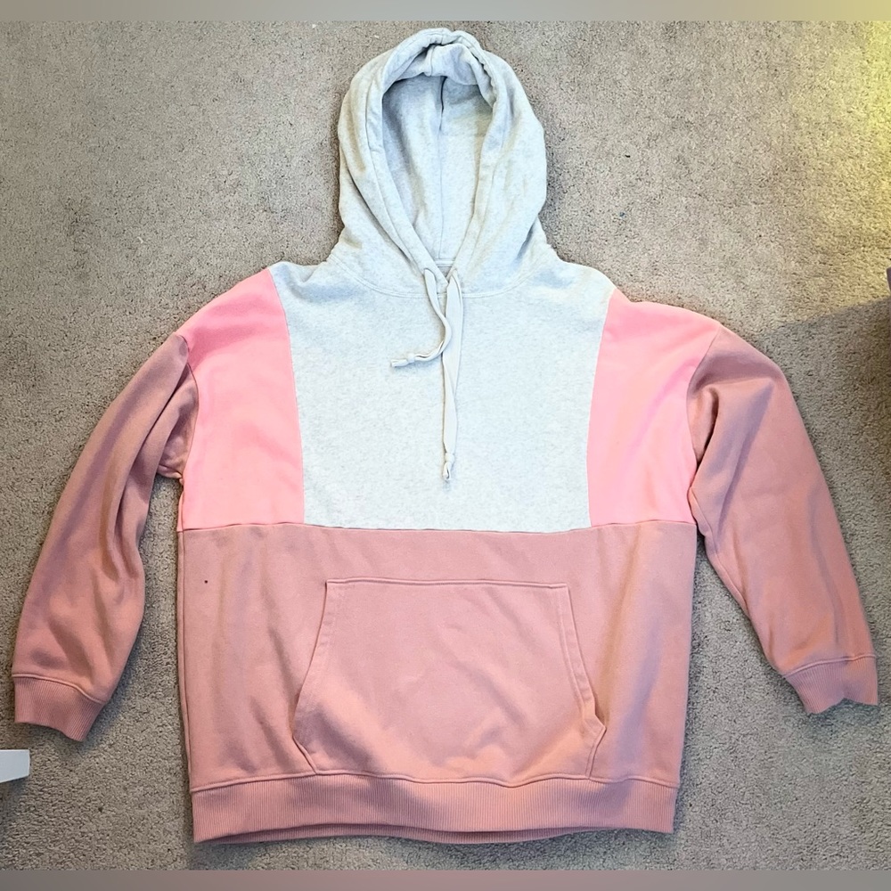 Pink hoodie size M